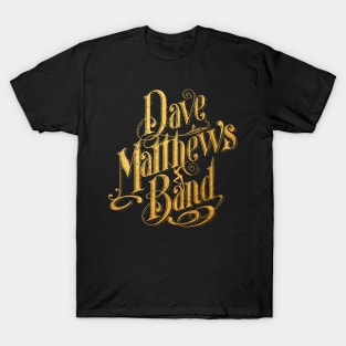 Dave Matthews Band Gold T-Shirt